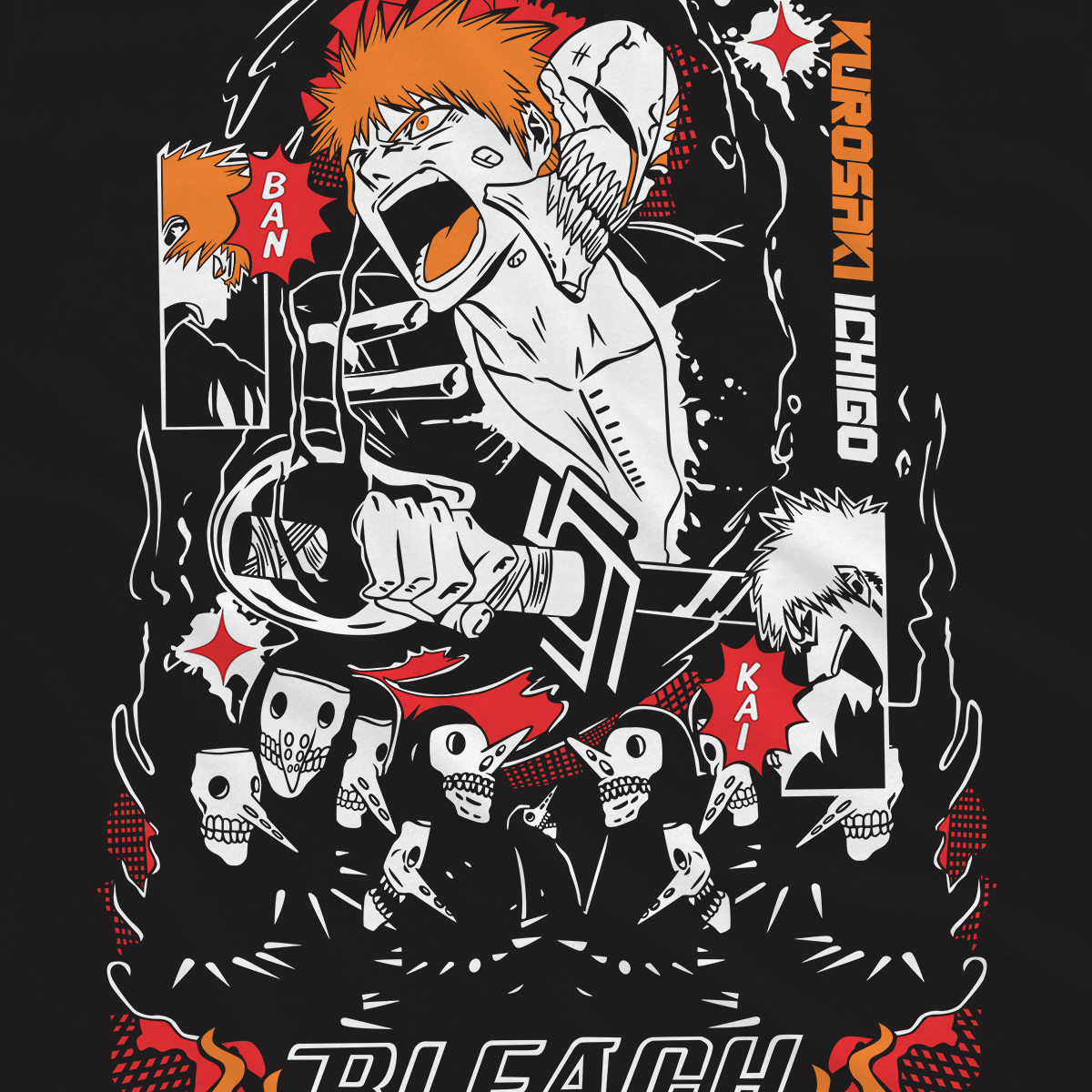 T-shirt Bleach - Ichigo Bleach