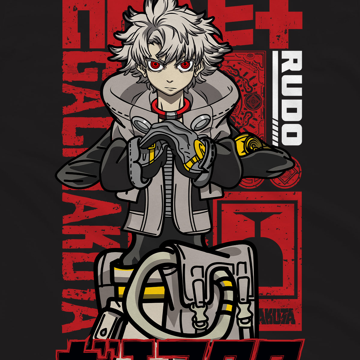 T-shirt Gachakuta - Rudo
