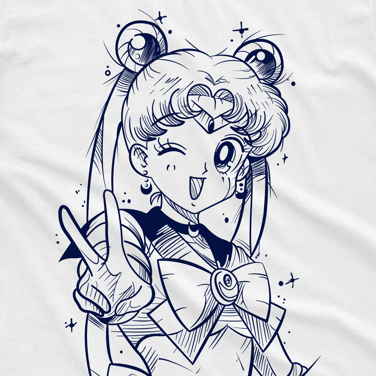 T-shirt Sailor Moon - Blue Sailor