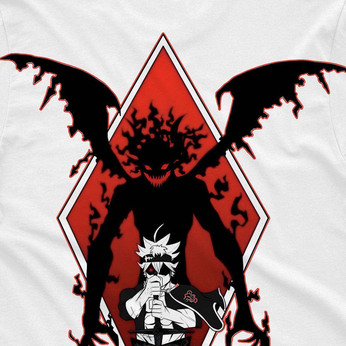 T-shirt Black Clover - Asta e Liebe