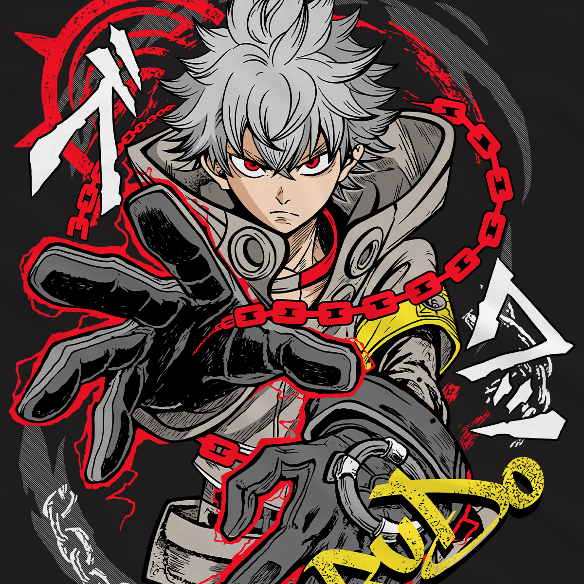 T-shirt Gachakuta - Rudo Surebrec