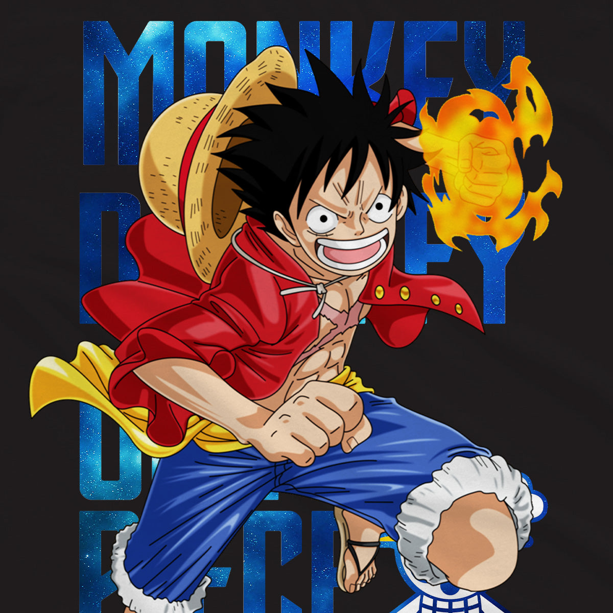 T-shirt One Piece - Monckey D. Rufy