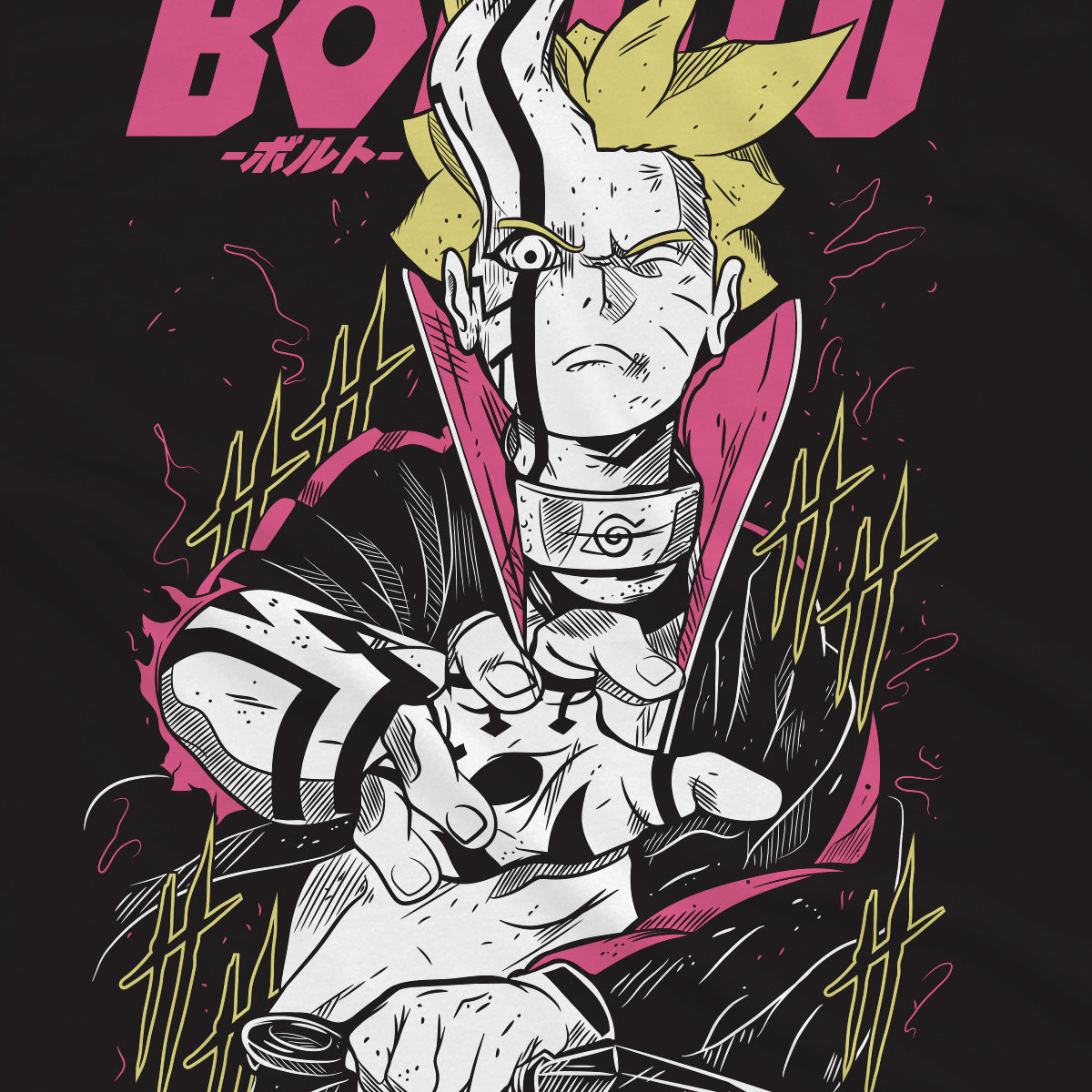 T-shirt Boruto - Trasformazione
