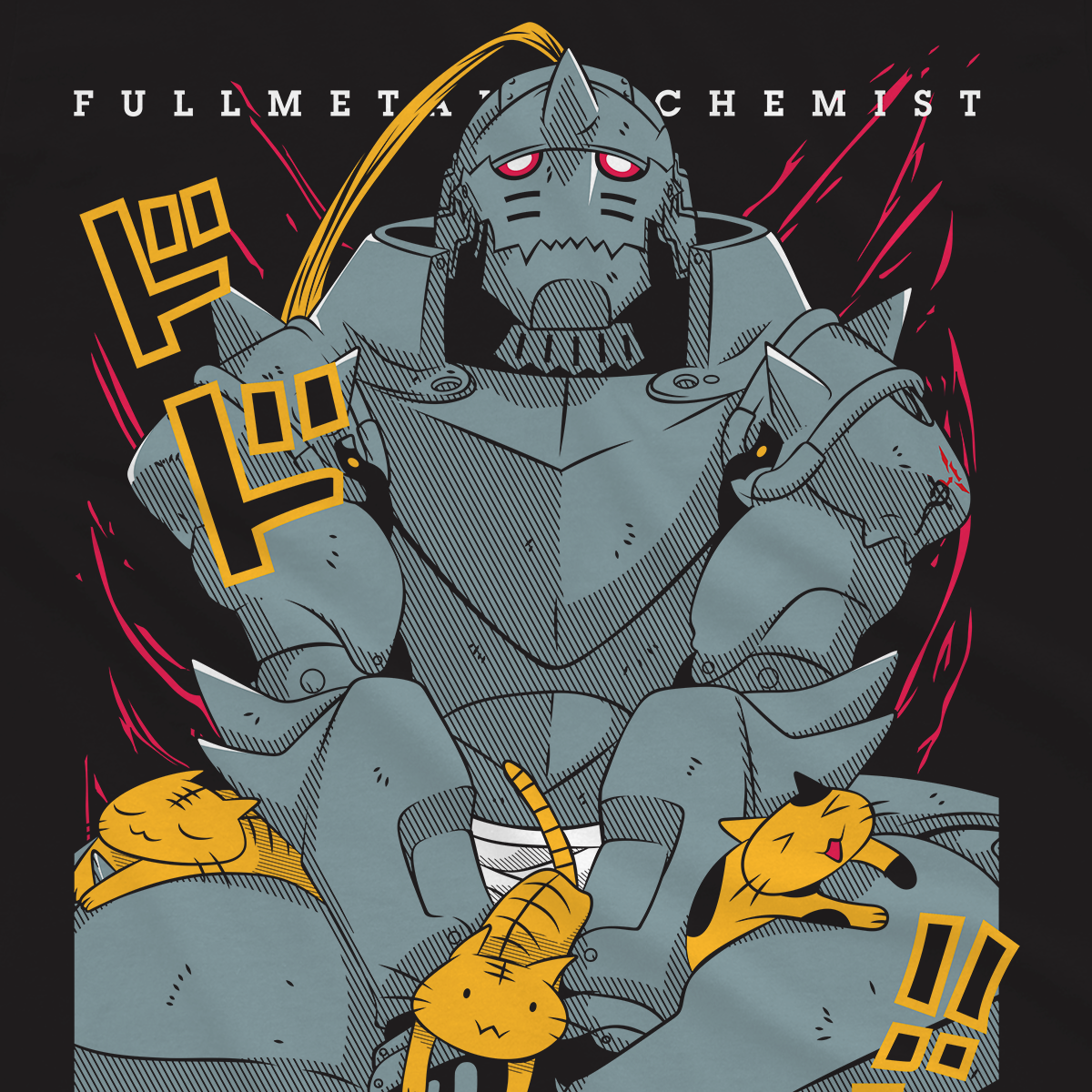 T-shirt Fullmetal Alchemist - Alphonse