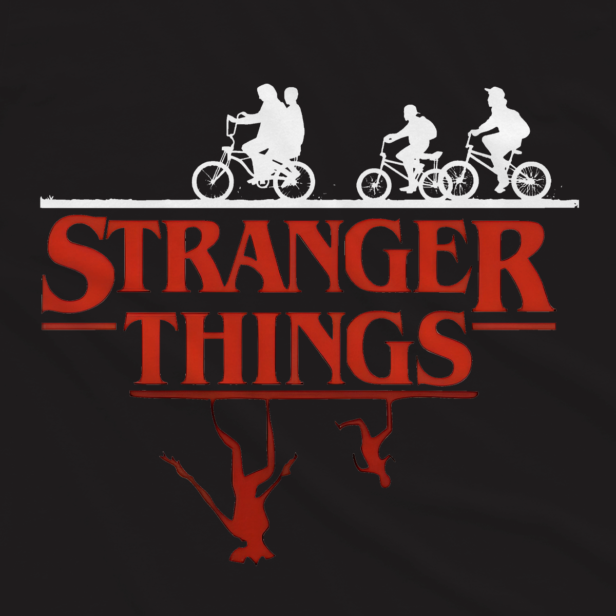 T-shirt Stranger Things - Up and Down
