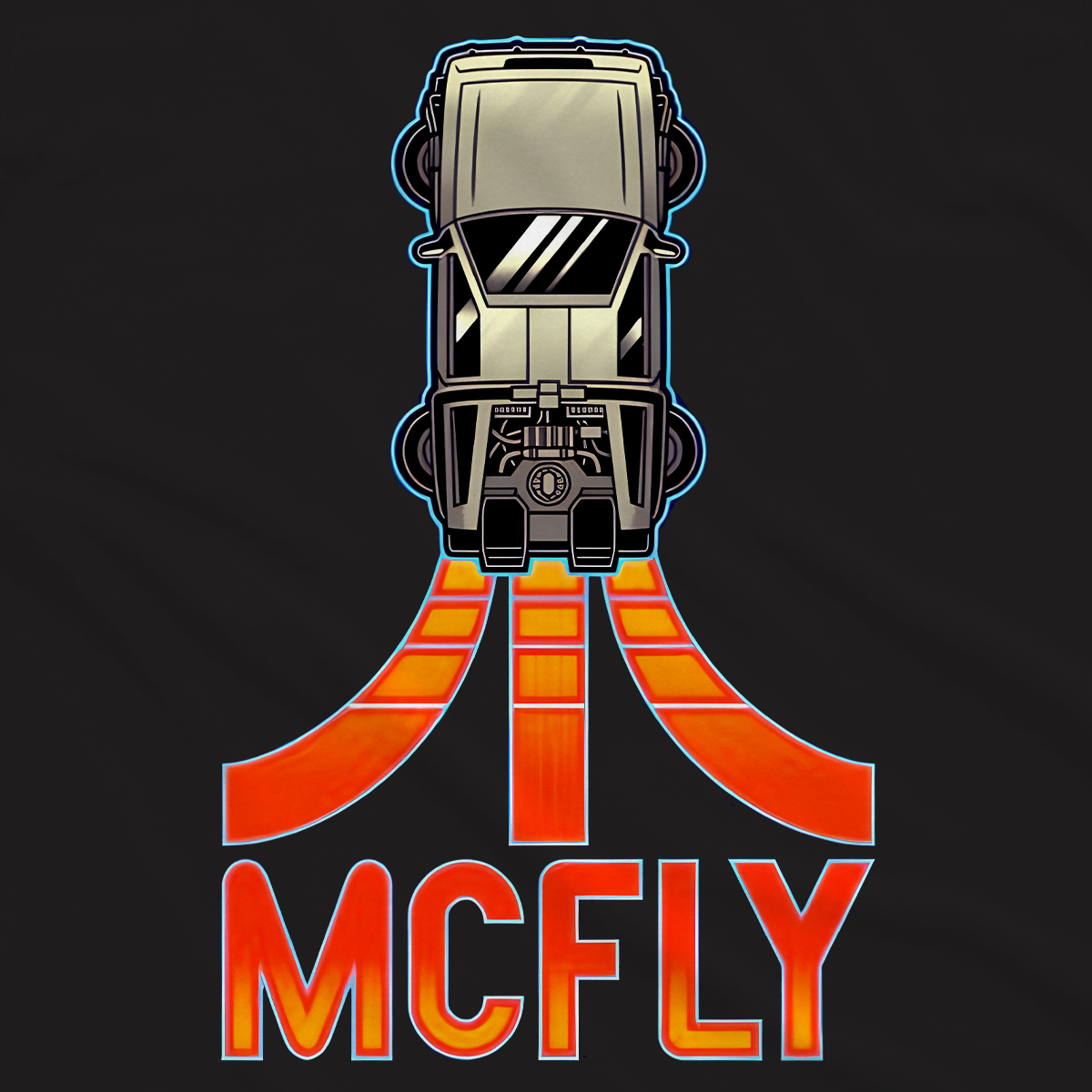 T-shirt Back to the future - McFly