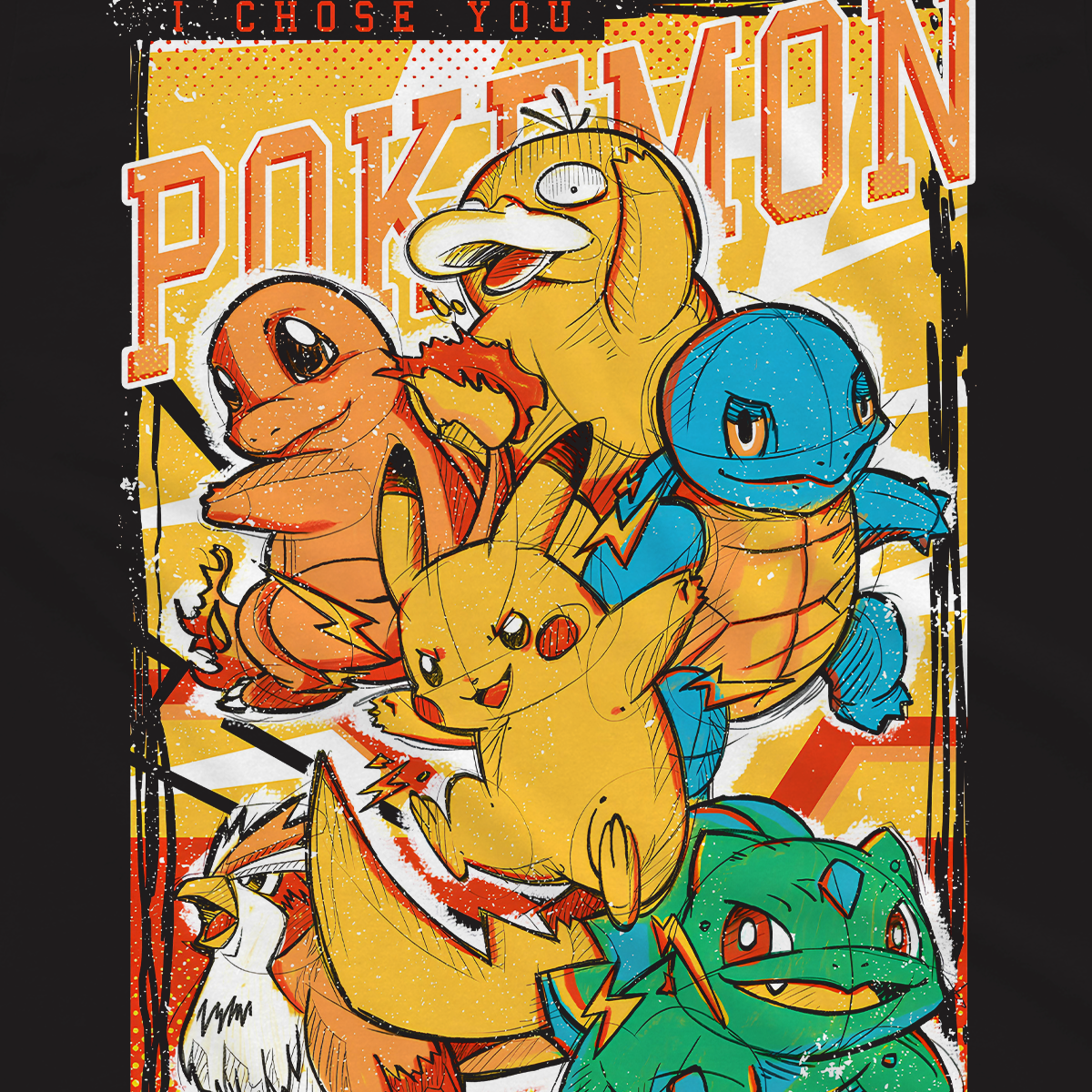 T-shirt Pokemon - I CHOSE YOU
