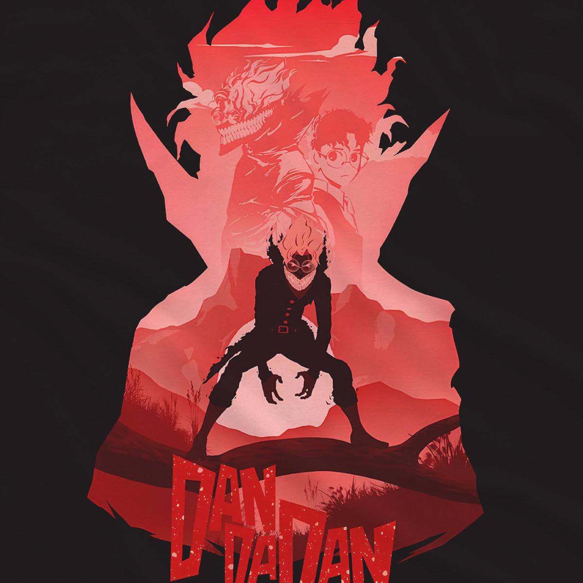 T-shirt DanDaDan - Ken Grafica