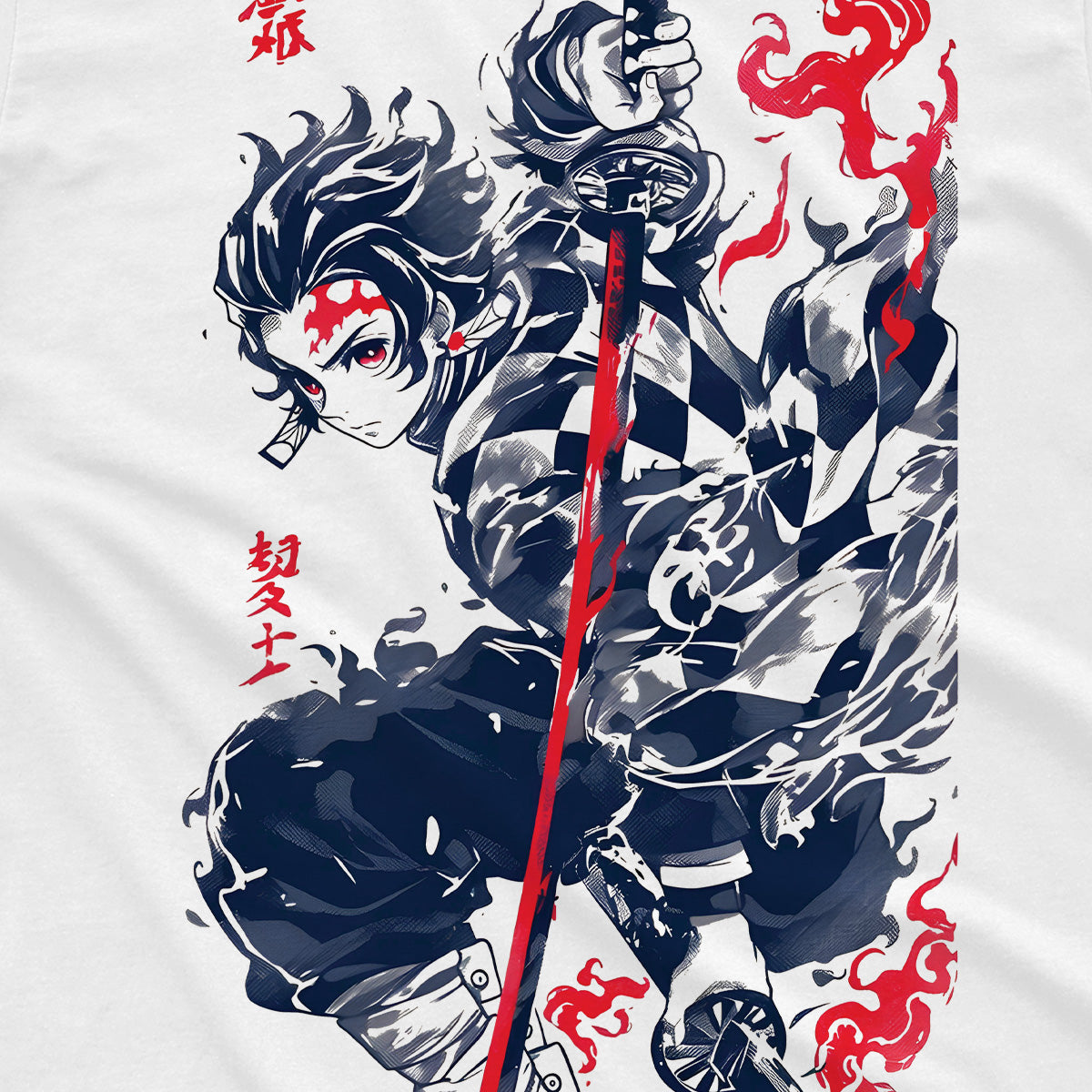 T-shirt Demon Slayer - Tanjiro Spada