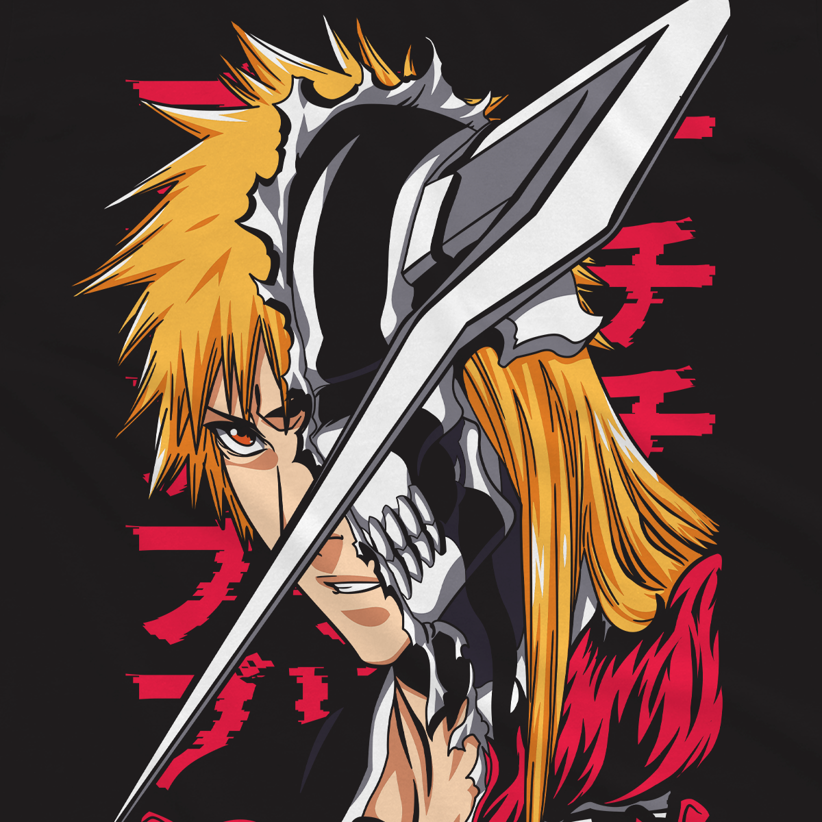 T-shirt Bleach - Bankai