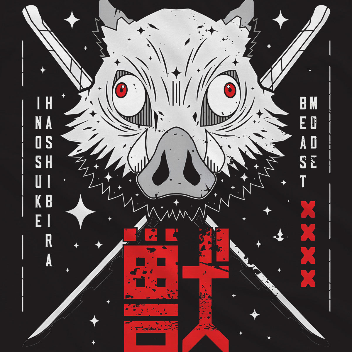 T-shirt Demon Slayer - Inosuke Spade