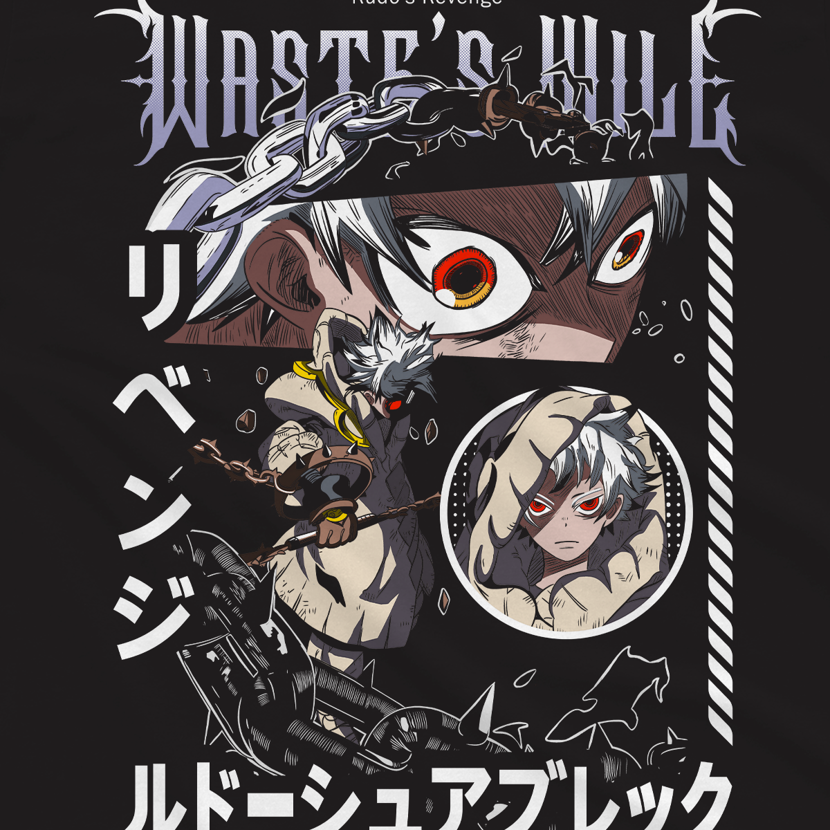 T-shirt Gachiakuta - Waste's Wile