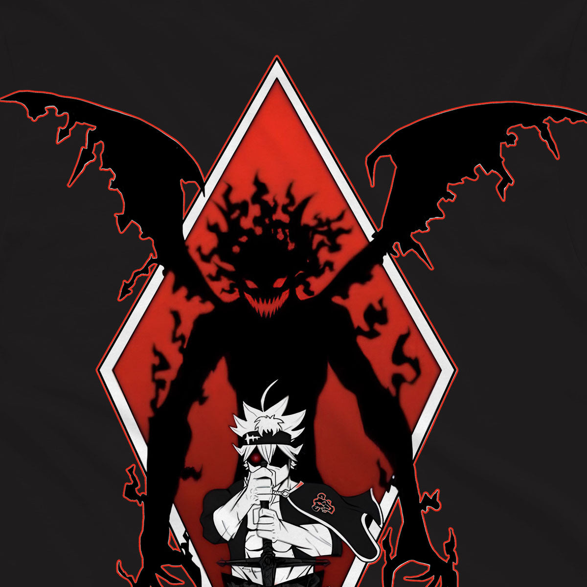 T-shirt Black Clover - Asta e Liebe