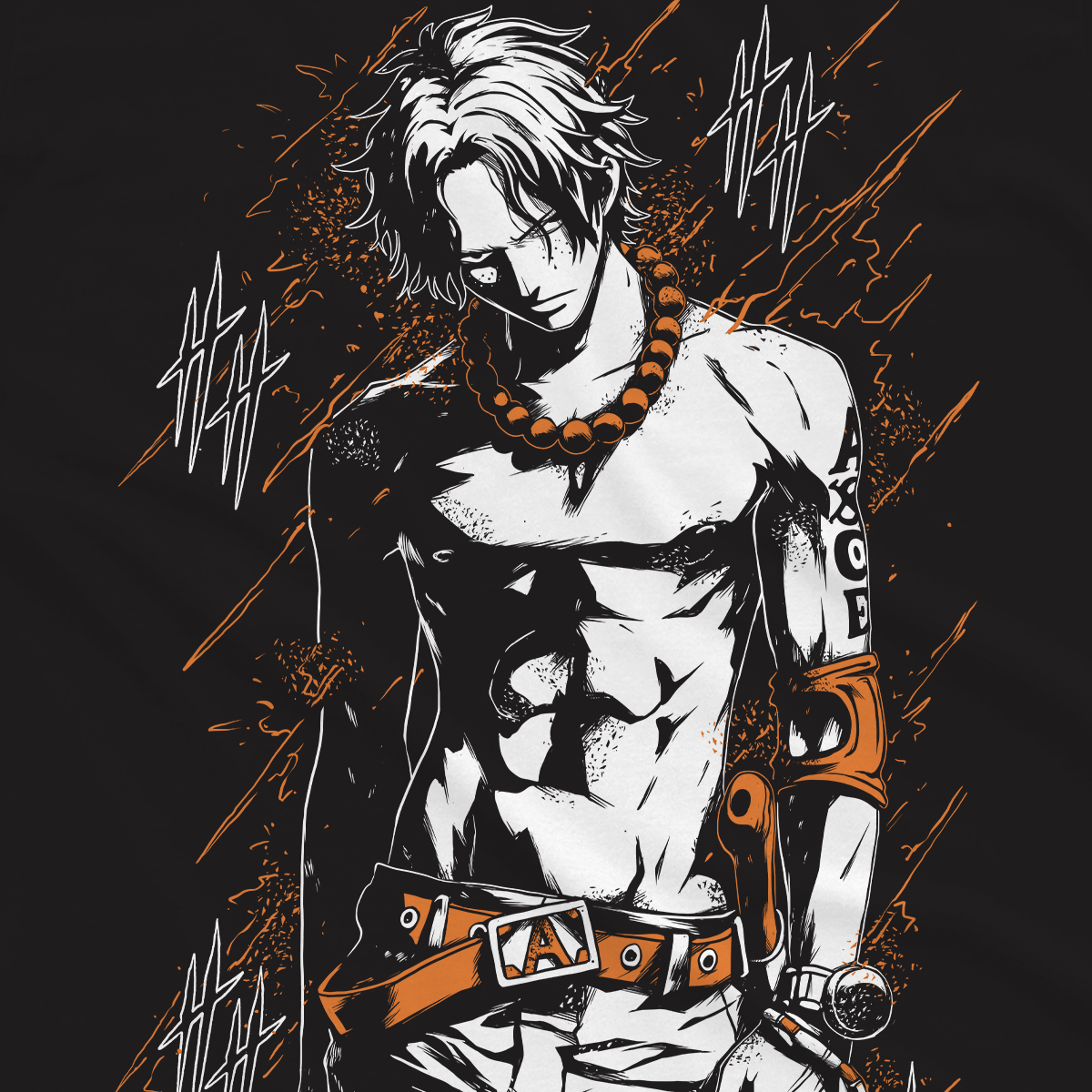 T-shirt One Piece - Ace Murales