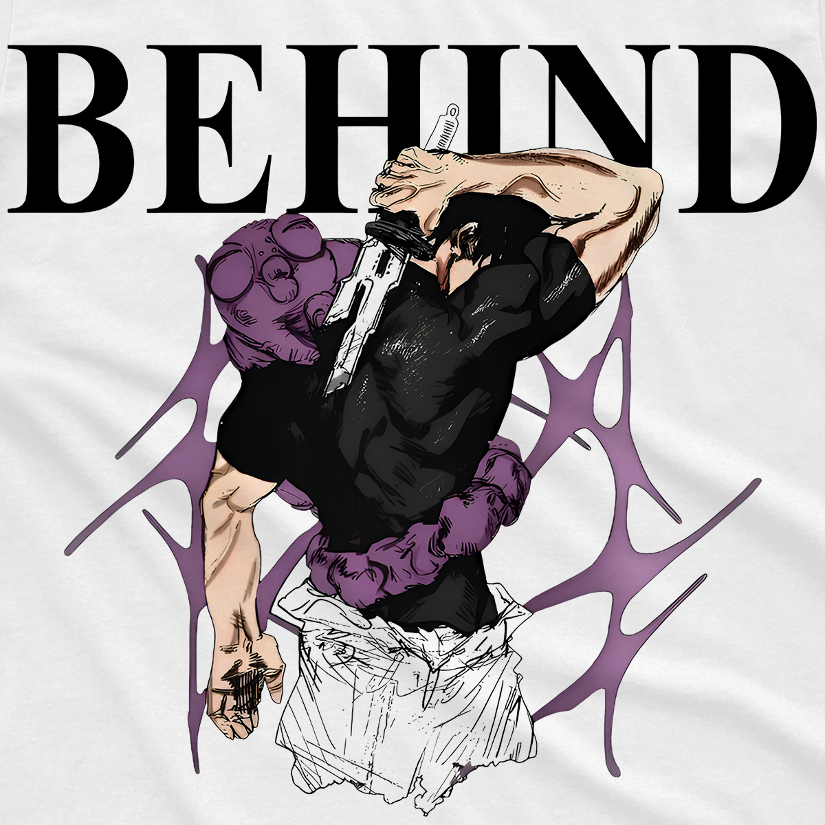 T-shirt Jujutsu Kaisen - Toji BEHIND