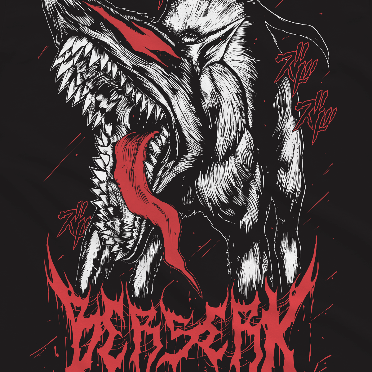 T-shirt Berserk - The Beast Murales