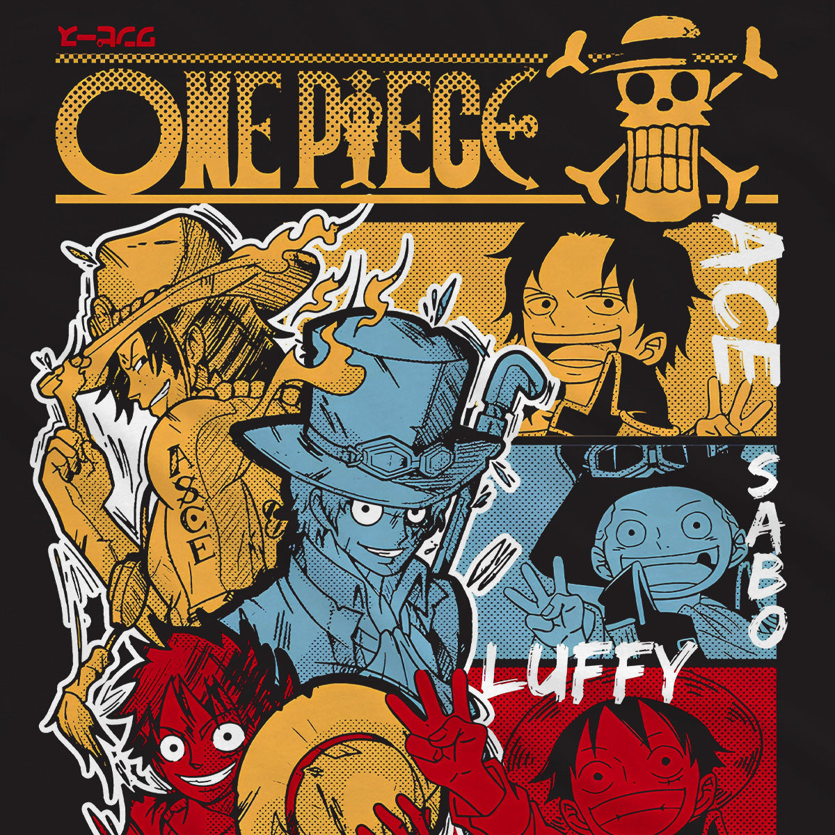 T-shirt One Piece - Brothers