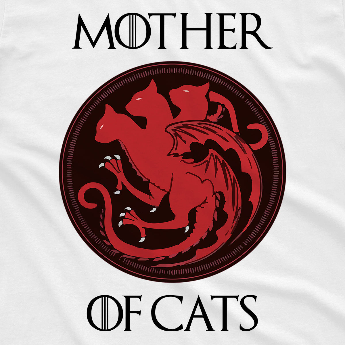 T-shirt Divertenti - Mother Of Cats