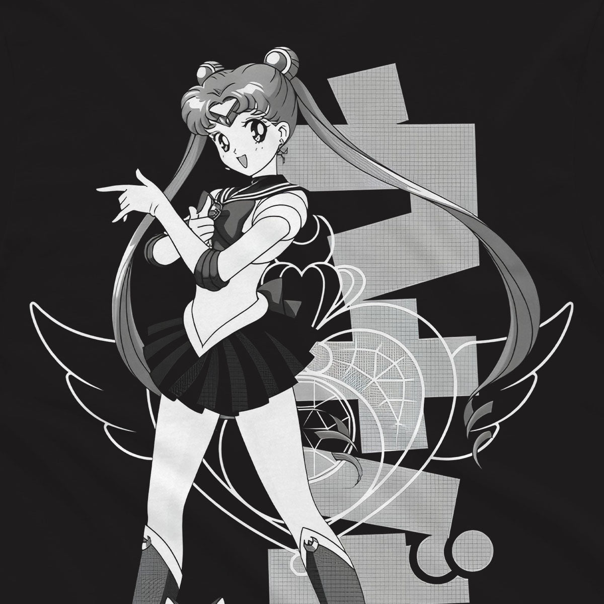 T-shirt Sailor Moon - Sailor Moon e Luna