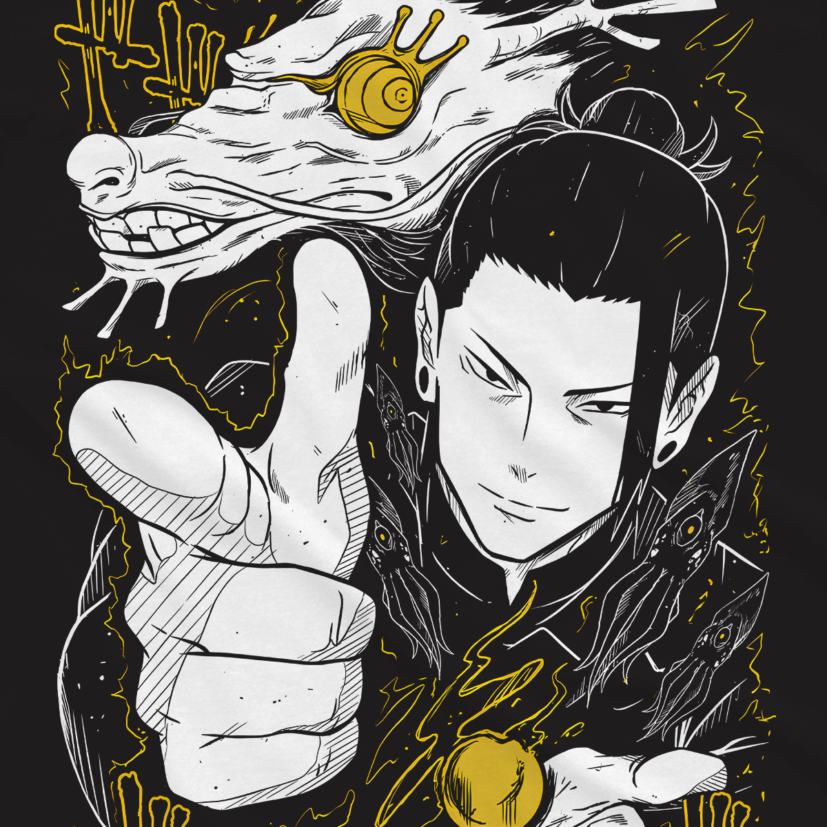 T-shirt Jujutsu Kaisen - Geto Murales