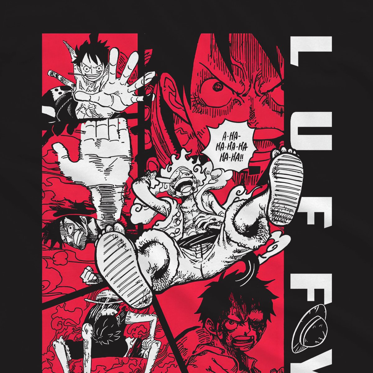 T-shirt One Piece - Luffy Red Gear