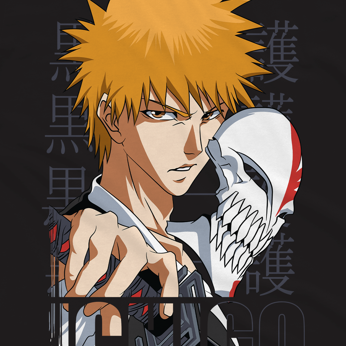 T-shirt Bleach - Ichigo Mask