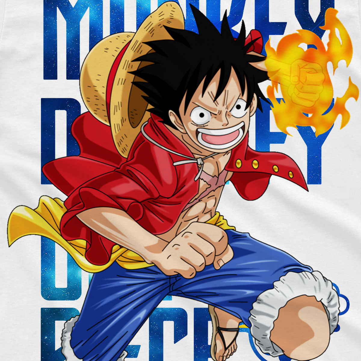T-shirt One Piece - Monckey D. Rufy