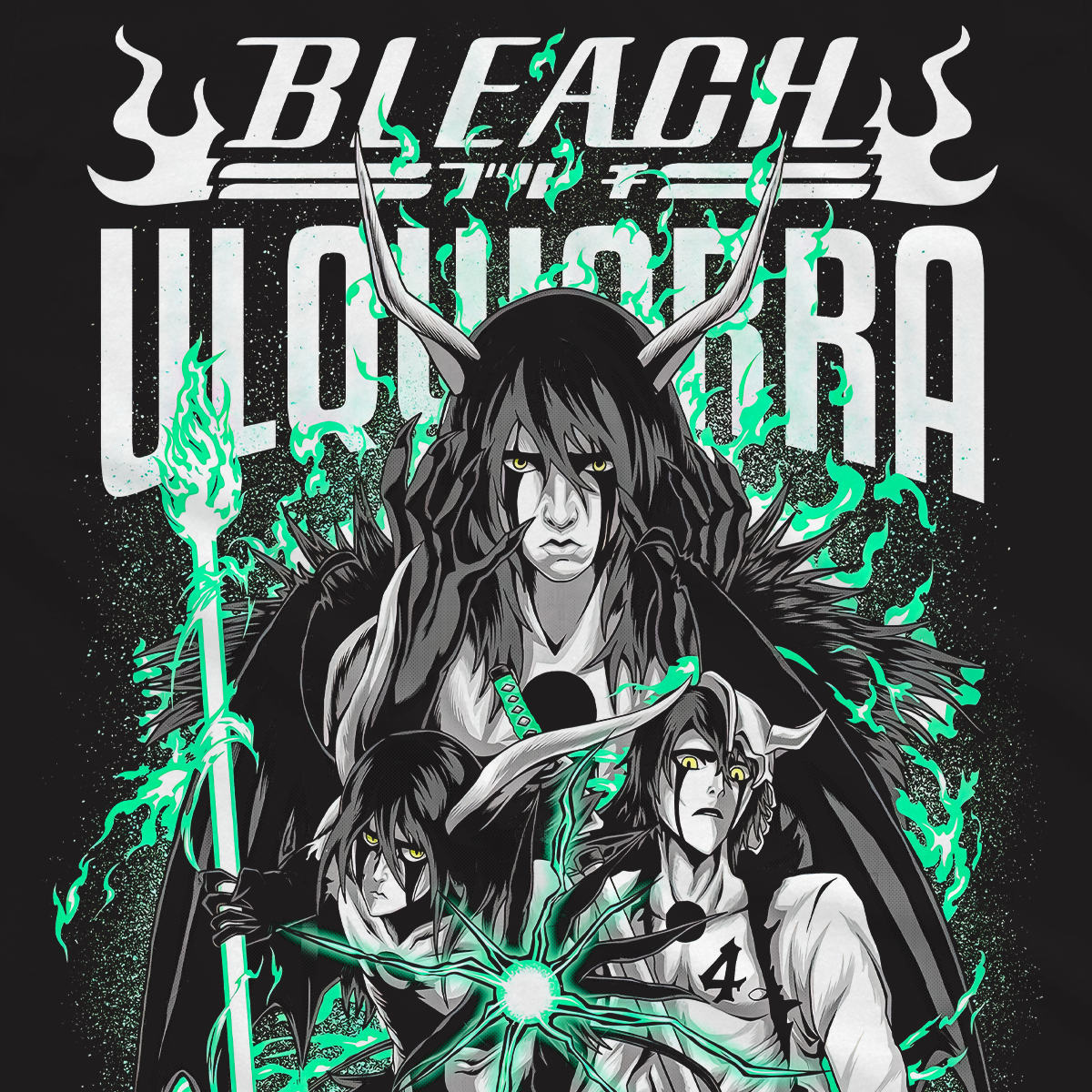 T-shirt Bleach - Ulquiorra Schiffer
