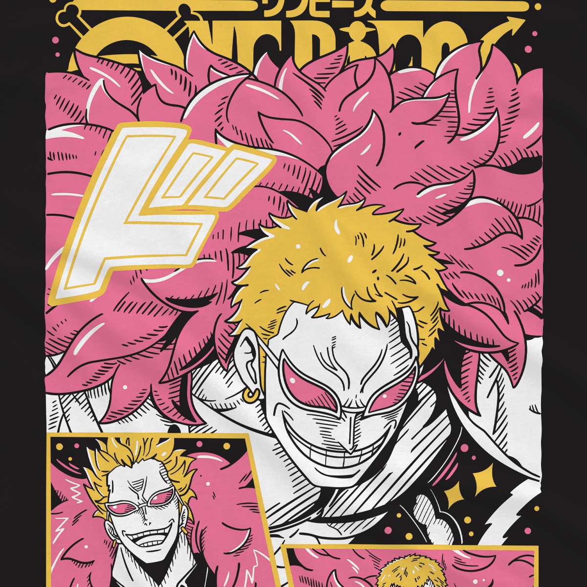 T-shirt One Piece - Doflamingo