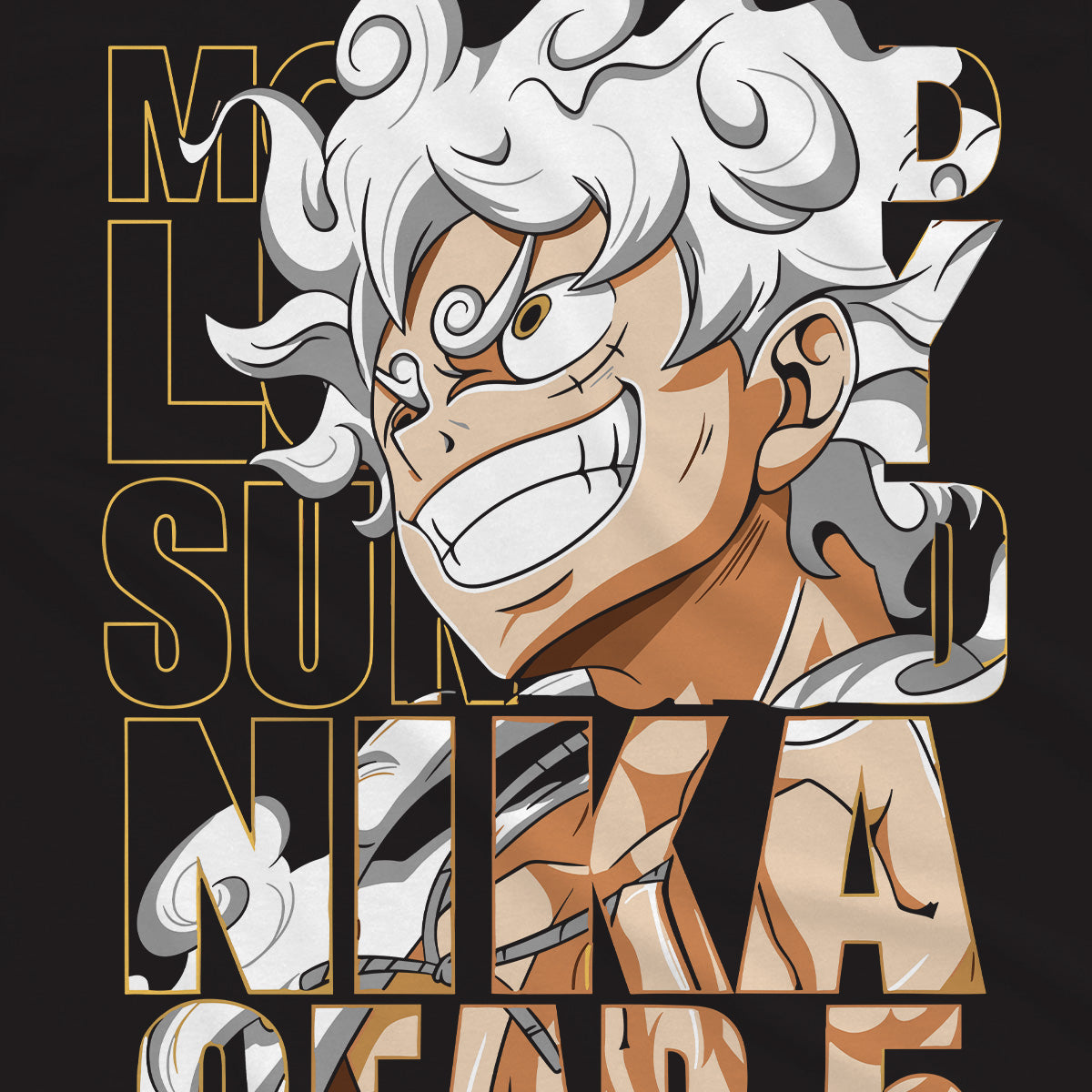 T-shirt One Piece - Luffy Gear Five