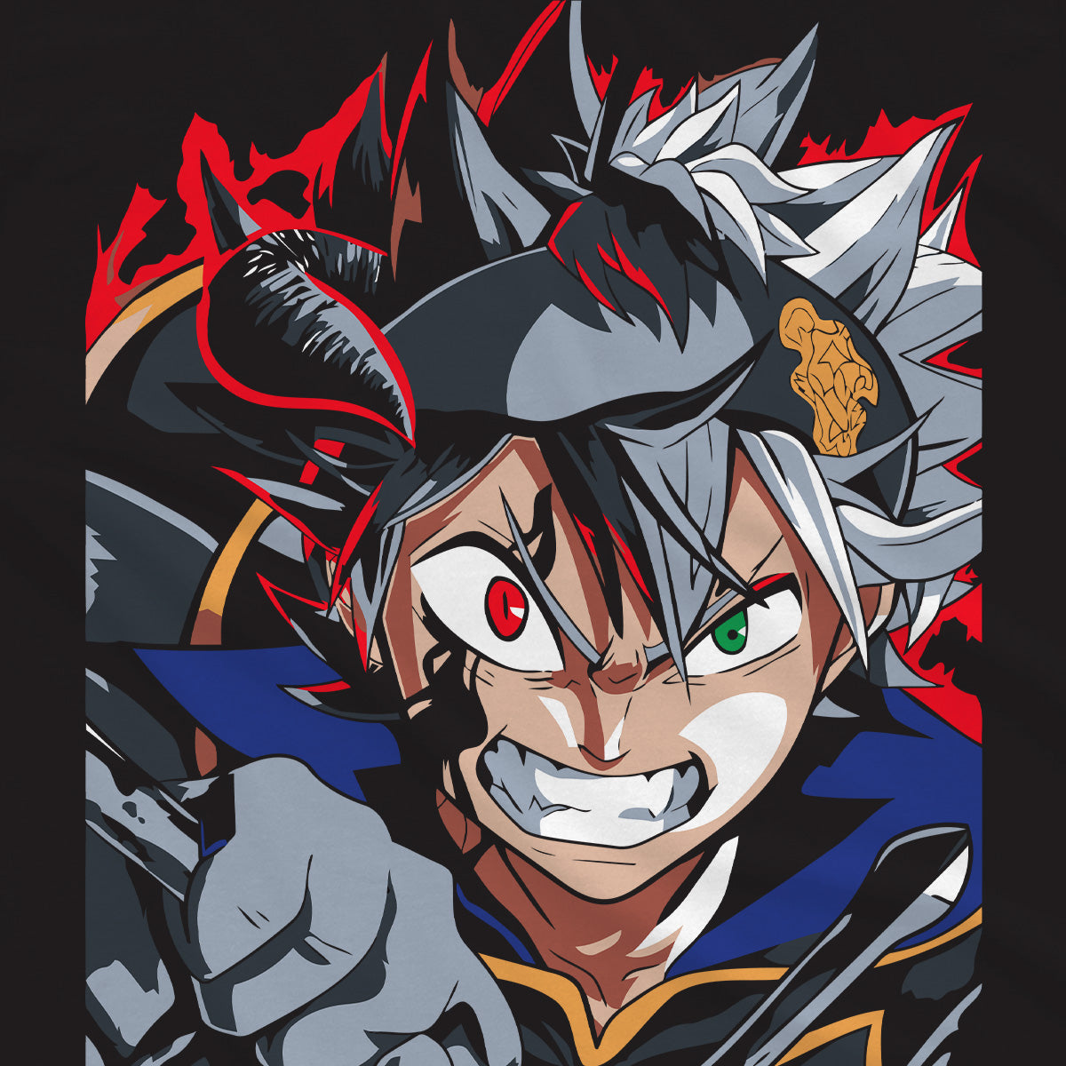 T-shirt Black Clover - Asta