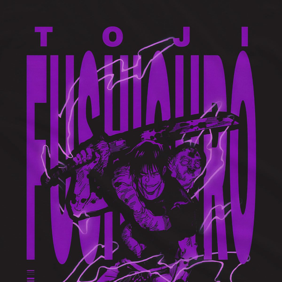 T-shirt Jujutsu Kaisen - Toji Fushiguro