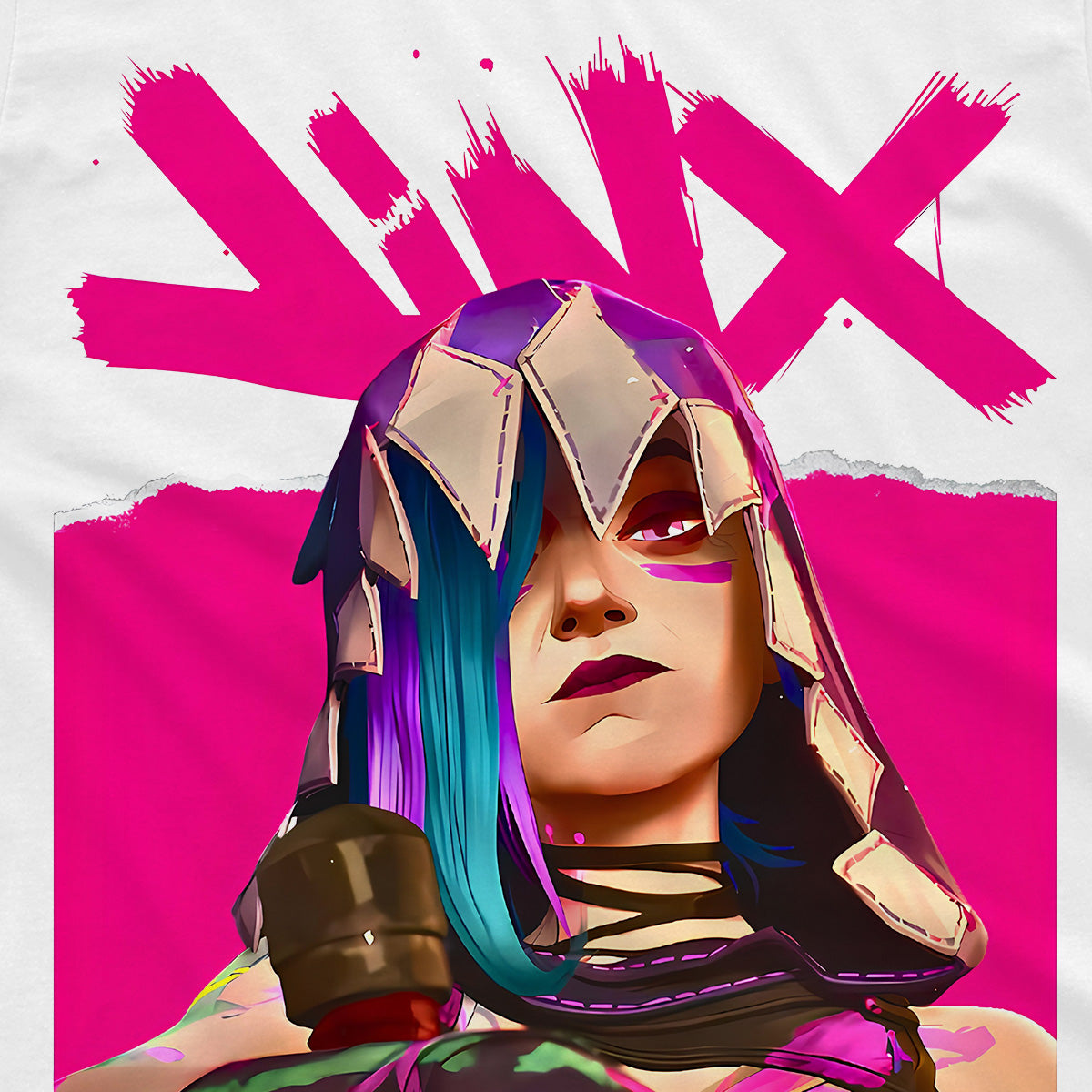 T-shirt Arcane Jinx - Pink Jinx