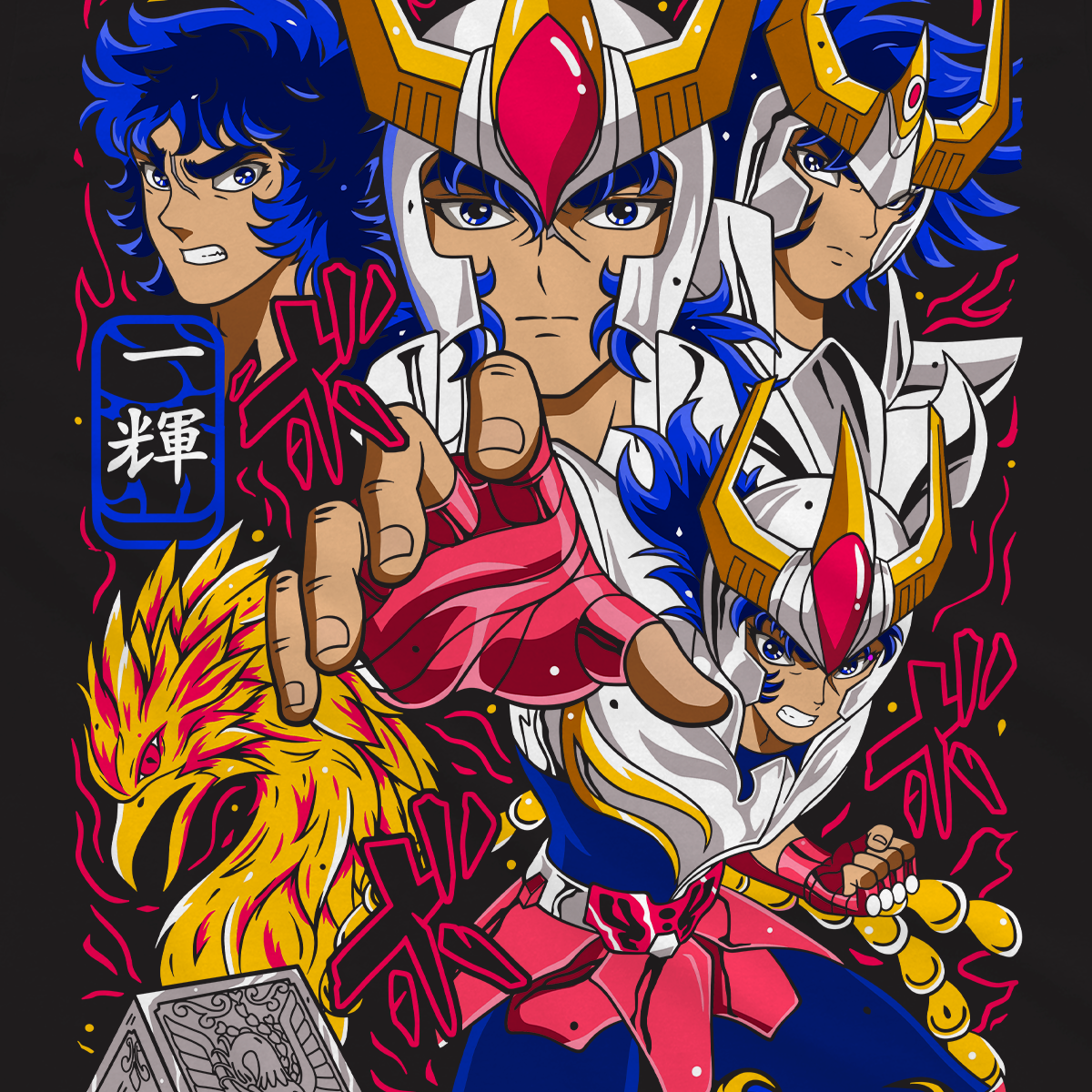 T-shirt Cavalieri dello Zodiaco - Phoenix