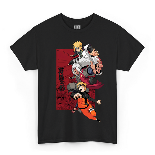 T-shirt Naruto - Minato Jiraya Naruto