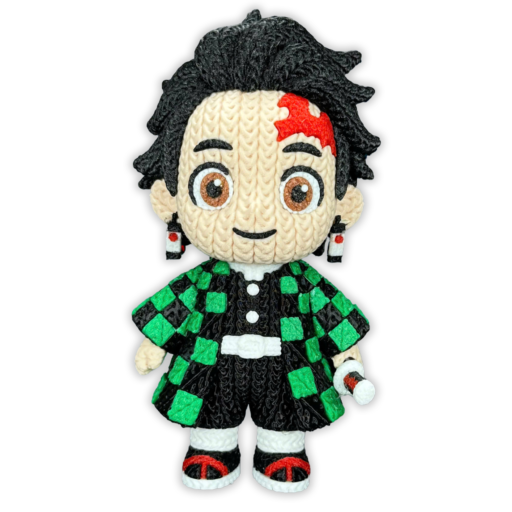 Demon Slayer - Tanjiro - Amigurumi 3D