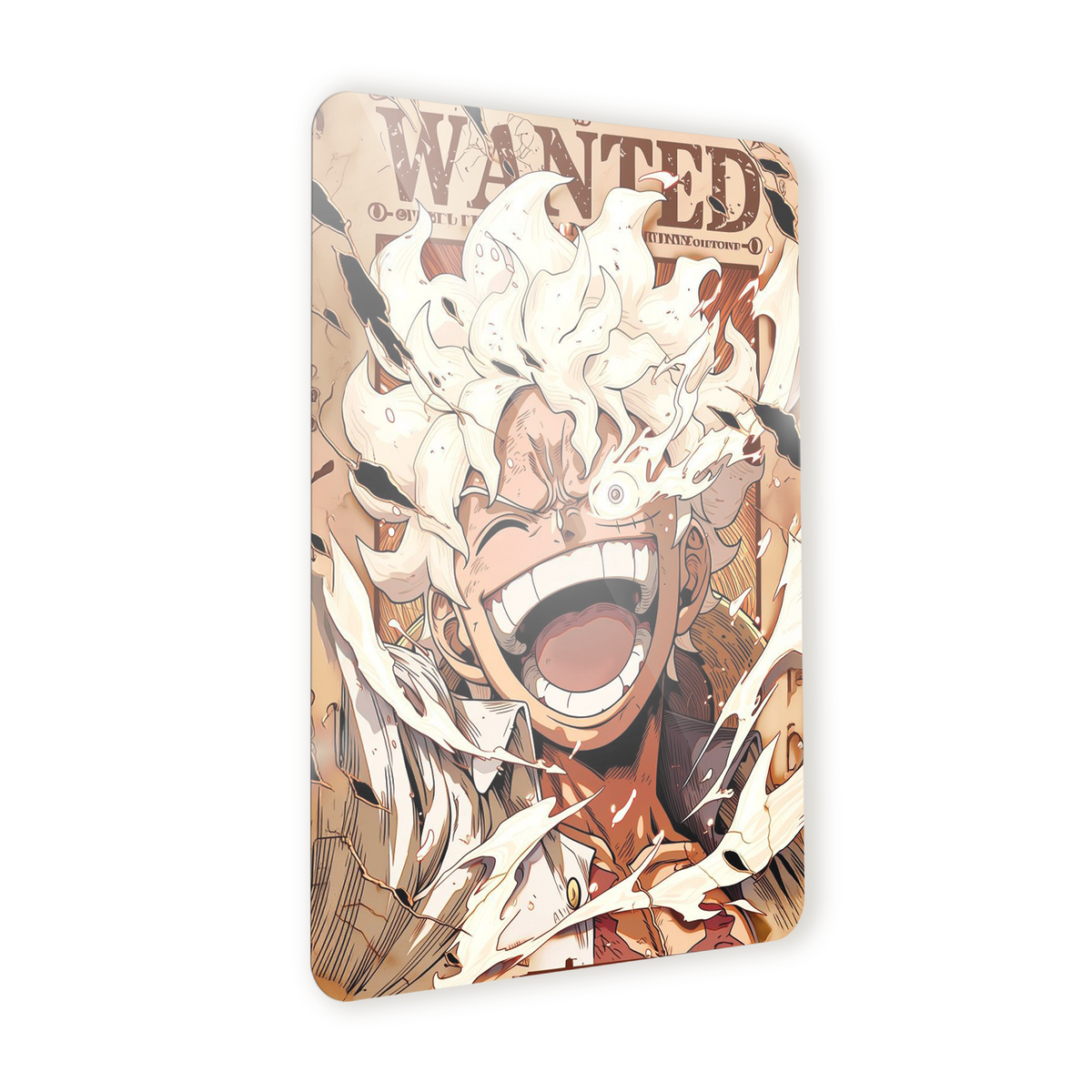 Poster in Alluminio One Piece - Wanted Gear Five