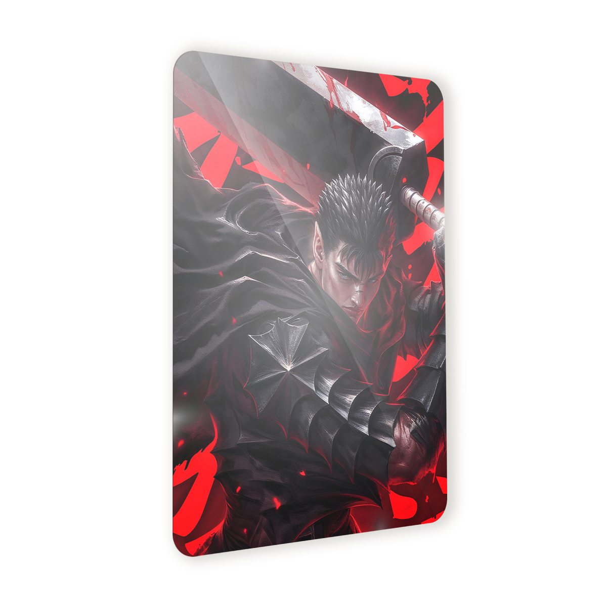 Poster in Alluminio Berserk - Guts Sworld