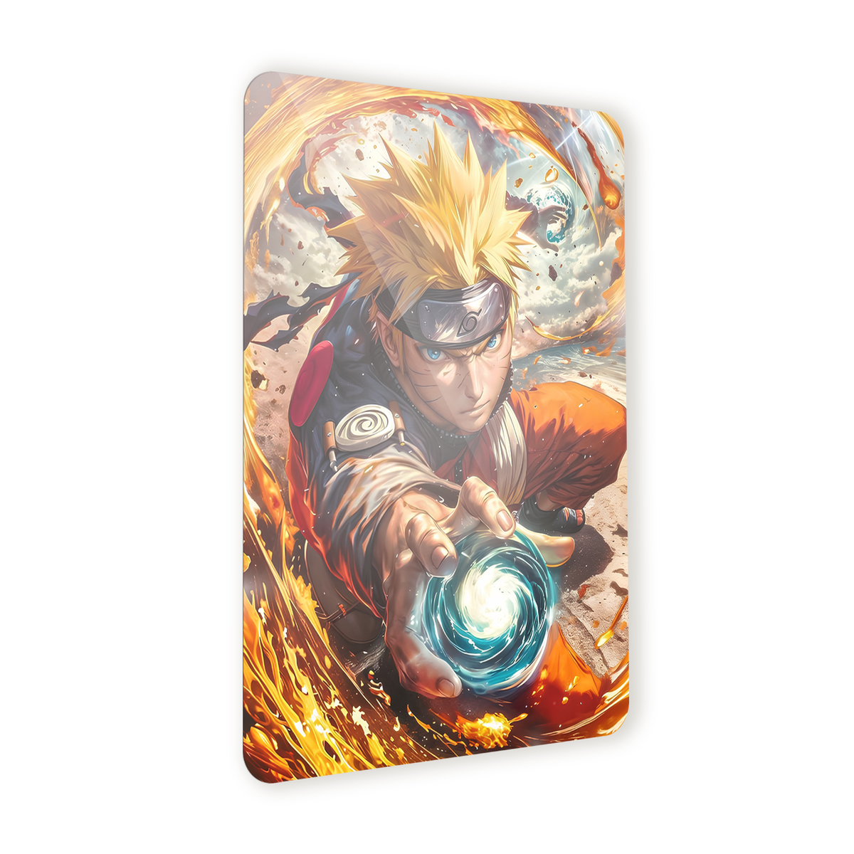 Poster in Alluminio Naruto - Rasengan