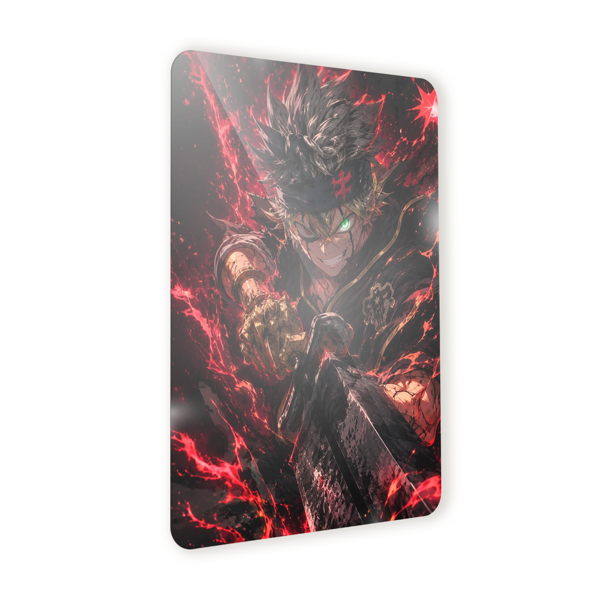 Poster in Alluminio Bleck Clover - Asta Attack