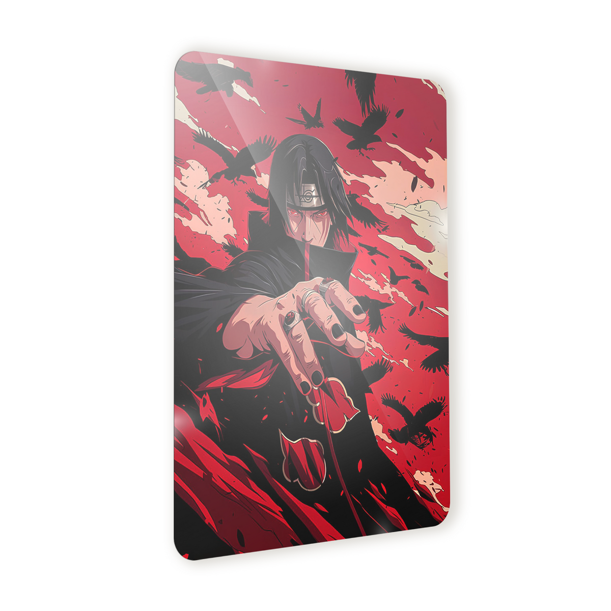 Poster in Alluminio Naruto - Itachi Uchica