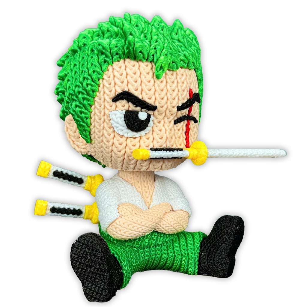 One Piece - Zoro - Amigurumi 3D