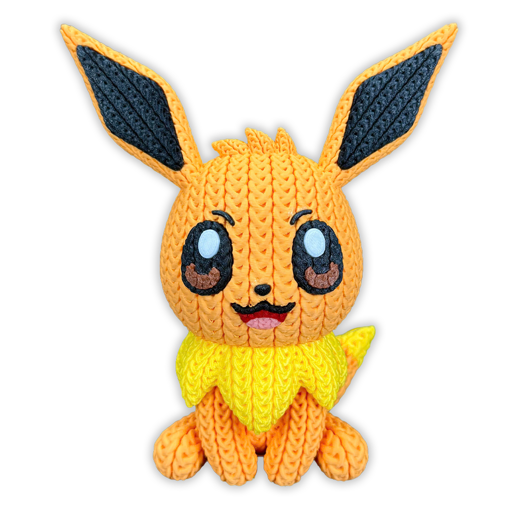 Pokemon - Eevee - Amigurumi 3D