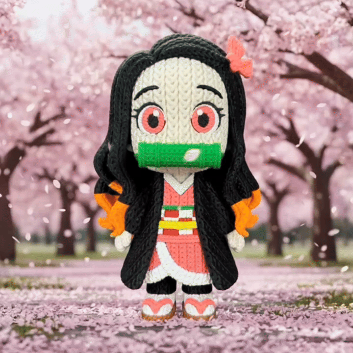 Demon Slayer - Nezuko - Amigurumi 3D