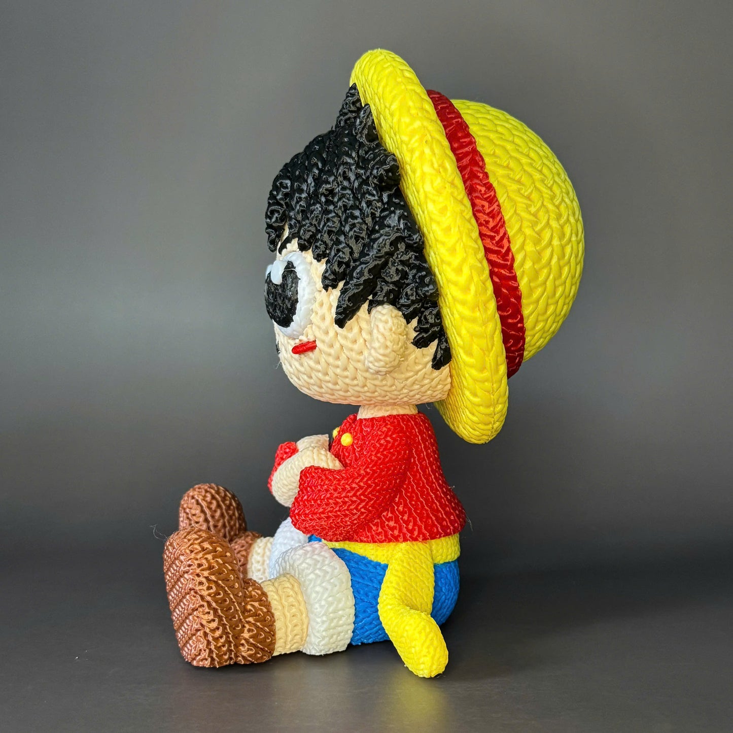 One Piece - Luffy - Amigurumi 3D