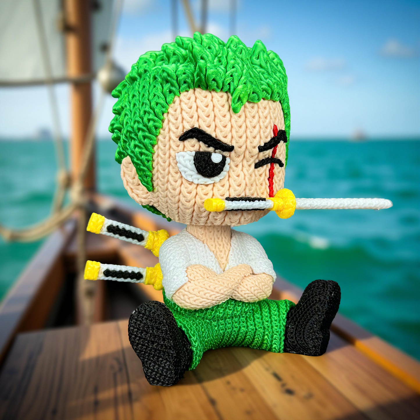 One Piece - Zoro - Amigurumi 3D