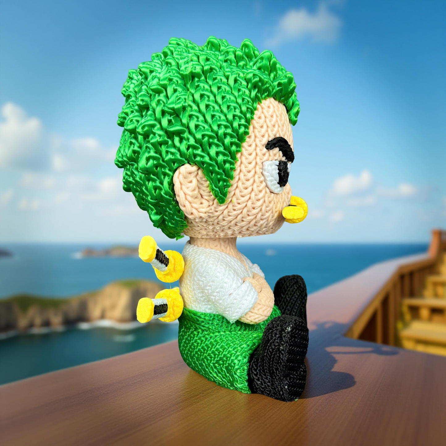One Piece - Zoro - Amigurumi 3D
