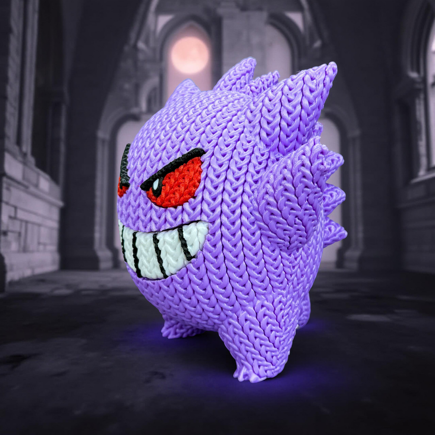 Pokemon - Gengar - Amigurumi 3D