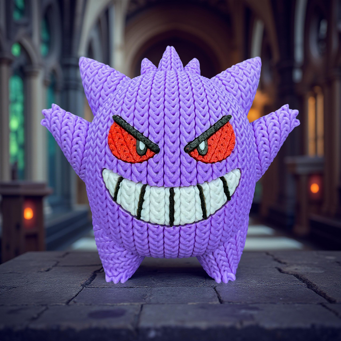 Pokemon - Gengar - Amigurumi 3D