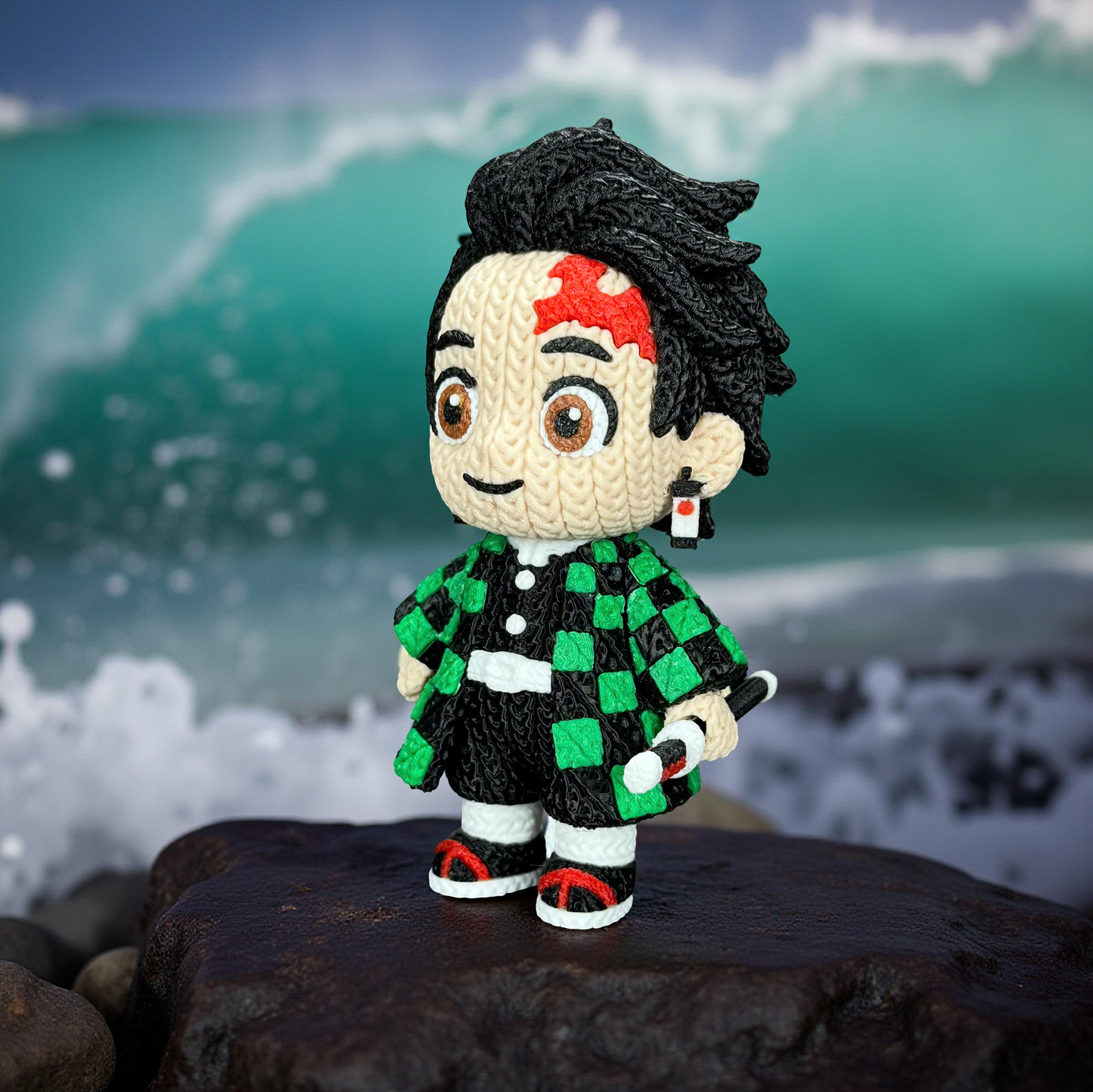 Demon Slayer - Tanjiro - Amigurumi 3D